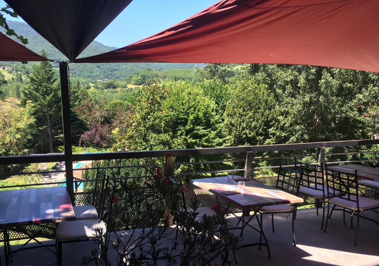 Logis Hotel Restaurant Le Castel Fleuri Saint-Jean-en-Royans Luaran gambar