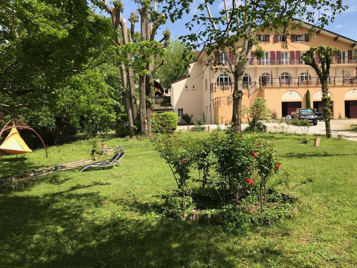 Logis Hotel Restaurant Le Castel Fleuri Saint-Jean-en-Royans Luaran gambar